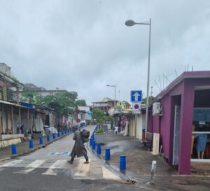 Une rue de Mamoudzou
